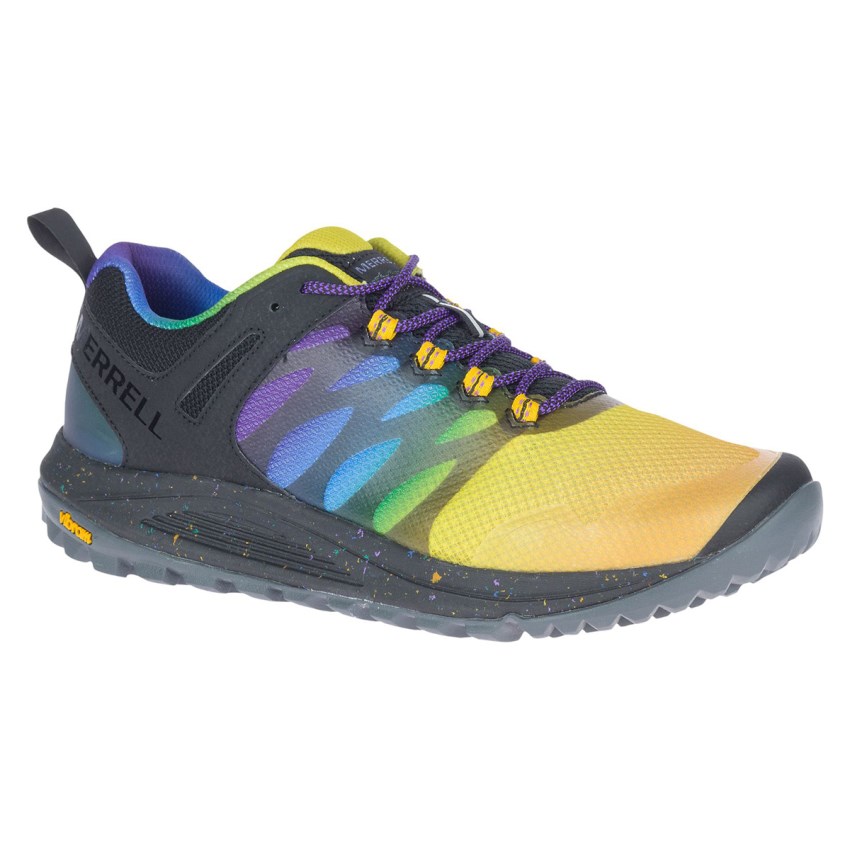 Chaussure Trail Merrell Nova 2 Outdoors For All Noir/Multicolore Homme | Q.O.LULZ